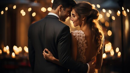 couple at night