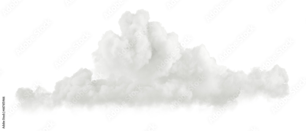 Poster minimal white clouds atmosphere shapes cutout transparent backgrounds 3d rendering png