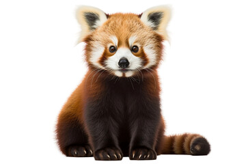 Red Panda Isolated on transparent background, PNG
