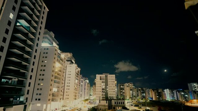 The Iron Dome protects Israel's skies while there are missiles fired from the Gaza Strip. Israel and Palestine conflict 2023.