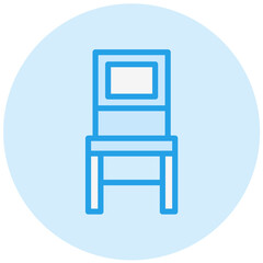 Chair Vector Icon Design Illustration