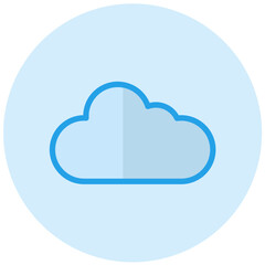 Cloud Vector Icon Design Illustration