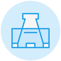 Paperclip Vector Icon Design Illustration