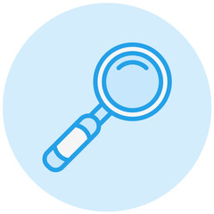 Loupe Vector Icon Design Illustration