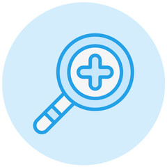 Obraz premium Zoom in Vector Icon Design Illustration