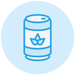 Can Vector Icon Design Illustration