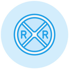 rail road Vector Icon Design Illustration