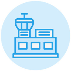 Airport Vector Icon Design Illustration