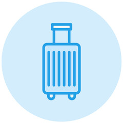 Suitcase Vector Icon Design Illustration