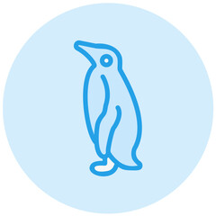 Penguin Vector Icon Design Illustration