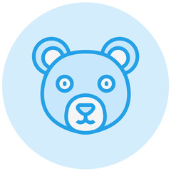 Bear Vector Icon Design Illustration