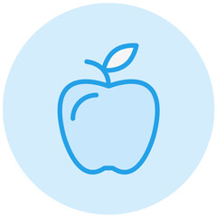 Apple Vector Icon Design Illustration