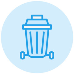Trash Vector Icon Design Illustration