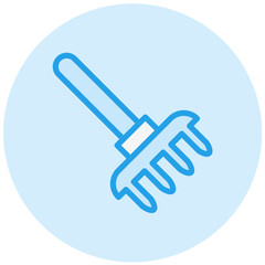 Obraz premium Pitchfork Vector Icon Design Illustration