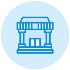 Obraz premium Bank Vector Icon Design Illustration