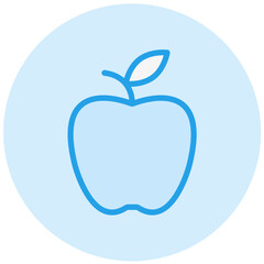 Apple Vector Icon Design Illustration