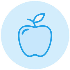 Apple Vector Icon Design Illustration