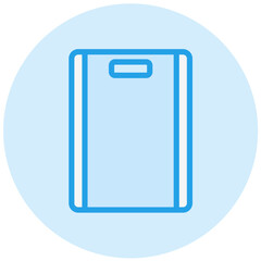 Cutting Board Vector Icon Design Illustration