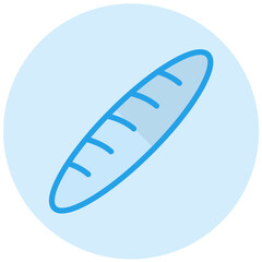 Baguette Vector Icon Design Illustration