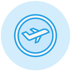 Airport Vector Icon Design Illustration