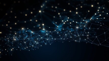 Abstract technology particles mesh background: a futuristic and dynamic design concept