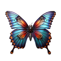 Butterfly , Isolated On Transparent, PNG	
