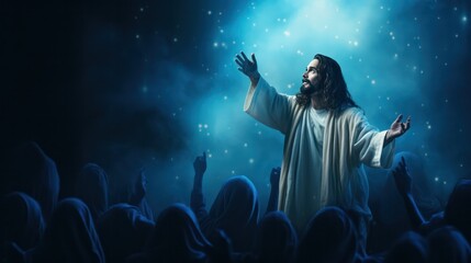 Jesus and his teachings - obrazy, fototapety, plakaty