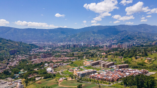 Paisaje san antonio de prado, medell&iacute;n, la estrella
