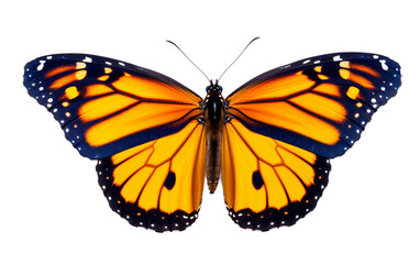 Realistic Butterfly on Transparent background