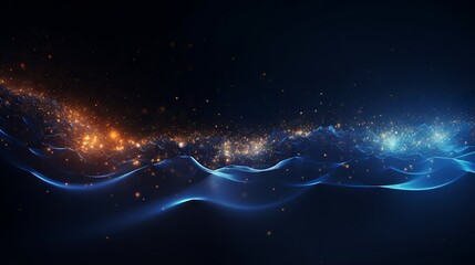 Obraz premium Abstract technology particles mesh background: a futuristic and dynamic design concept