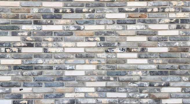 Fototapeta grey brick wall background