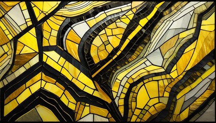 Stained Glass Texture of Agate Stone