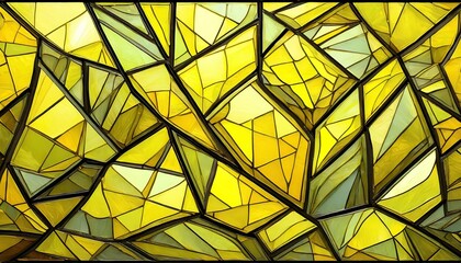 Stained Glass Texture of Citrine Stone