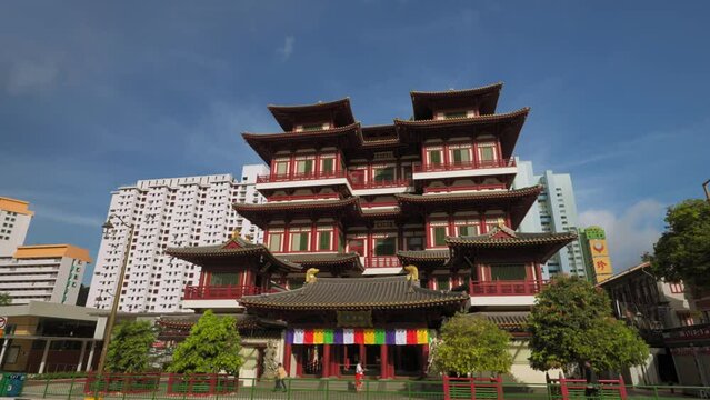 View of  Buddha Tooth Relic Temple, Singapore