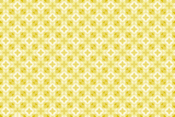 Estampa de continuidade em cores amarela e dourada com motivos natalinos.