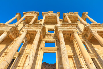 Library of Celsus in Ephesus serves as a remarkable example of architectural genius displayed by...
