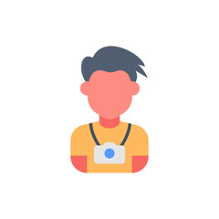 Travel Blogger icon in vector. Illustration