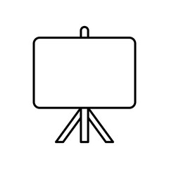 White Board icon vector design templates simple and modern