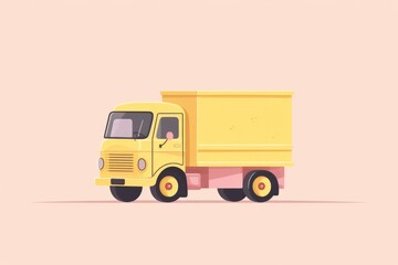 Simple image of a truck