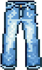 A pair of jeans pixel block