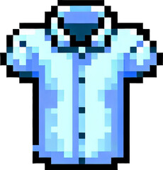Shirt in pixel art