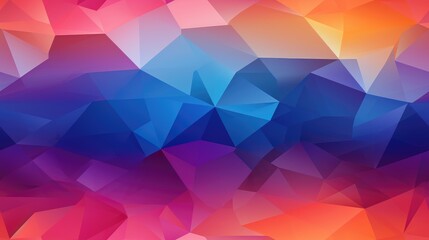 Polygon seamless . Colorful modern low poly abstract background