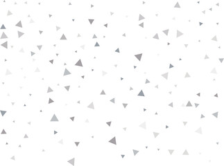 Gender Neutral Silver Triangular Confetti