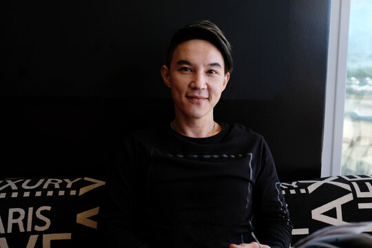 portrait of Southeast Asian multicultural man