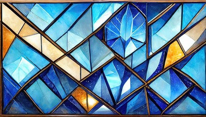 Stained Glass Texture of Zircon Stone