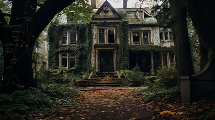 a historic house in Staten Island that is unoccupied