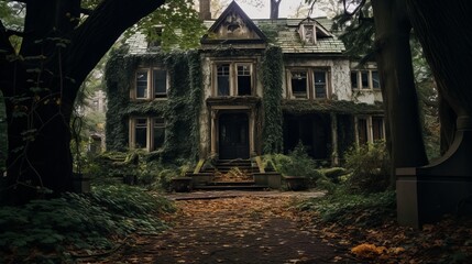 a historic house in Staten Island that is unoccupied