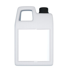 gallon 3d rendered