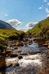 Obraz premium A great view on the Highlands of Scotland