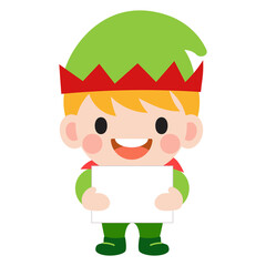 Elf clipart, Merry Christmas and happy new year